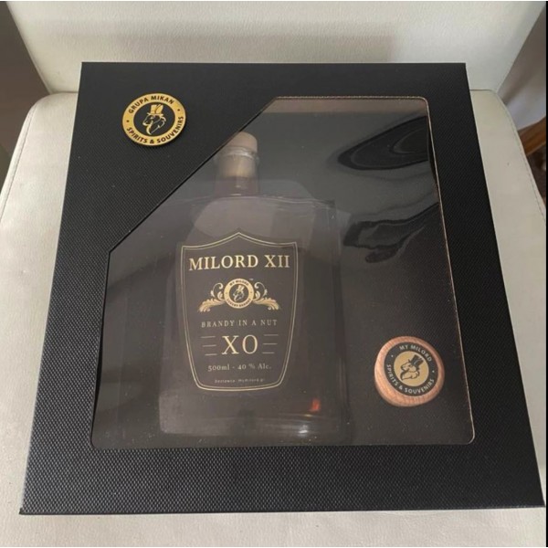 Brandy MY MILORD z logo w pudełku